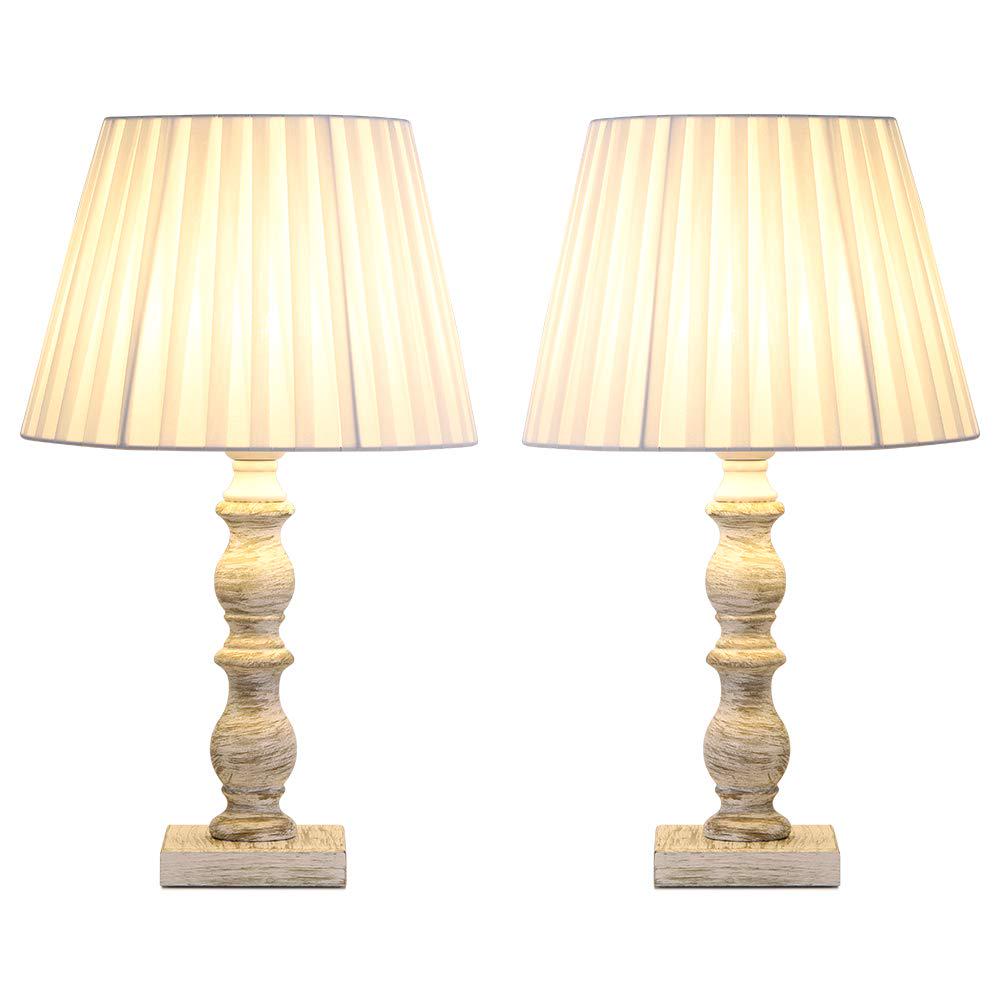 Luxurious Gold Bedside Table Lamp， Set of 2