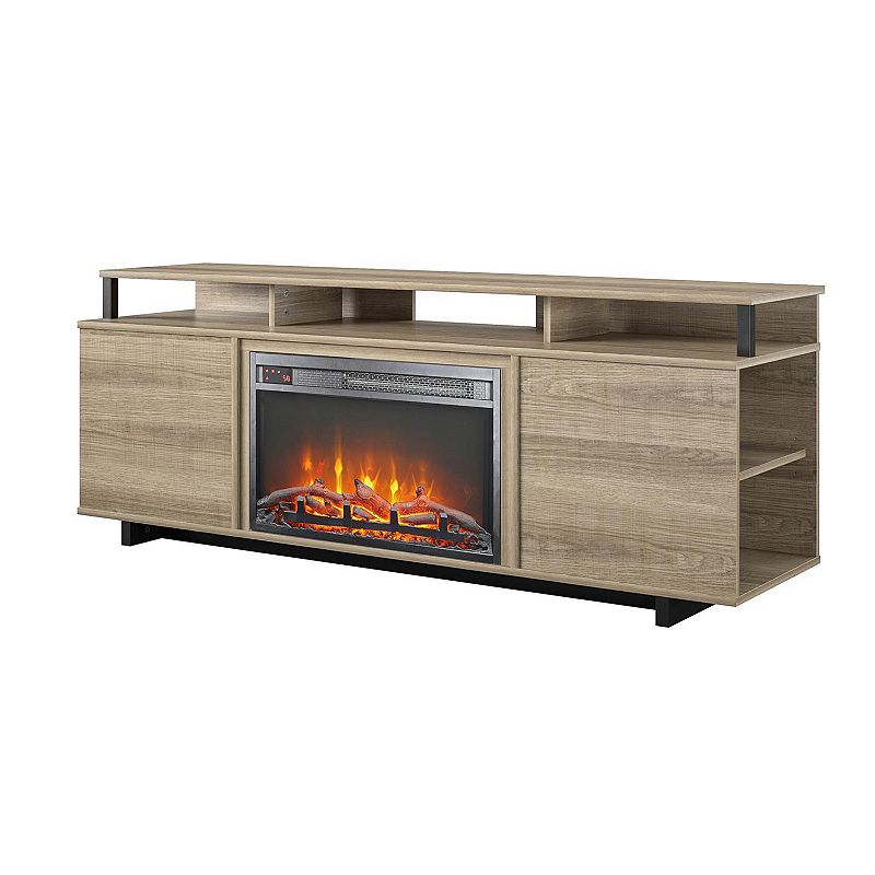 Ameriwood Home Mason Fireplace TV Stand