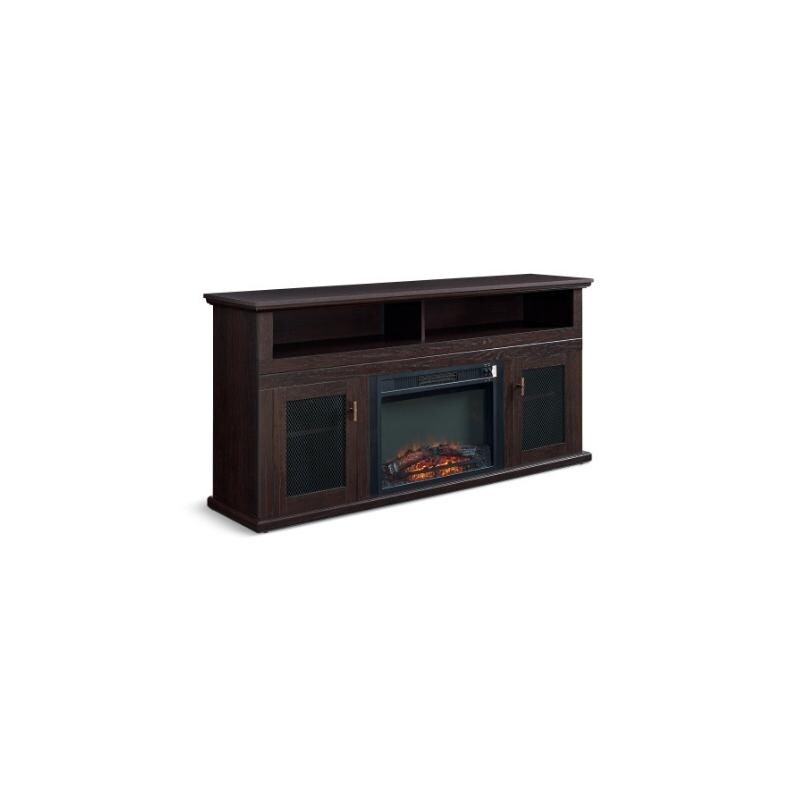 65 inches TV Stand with Electric Fireplace.