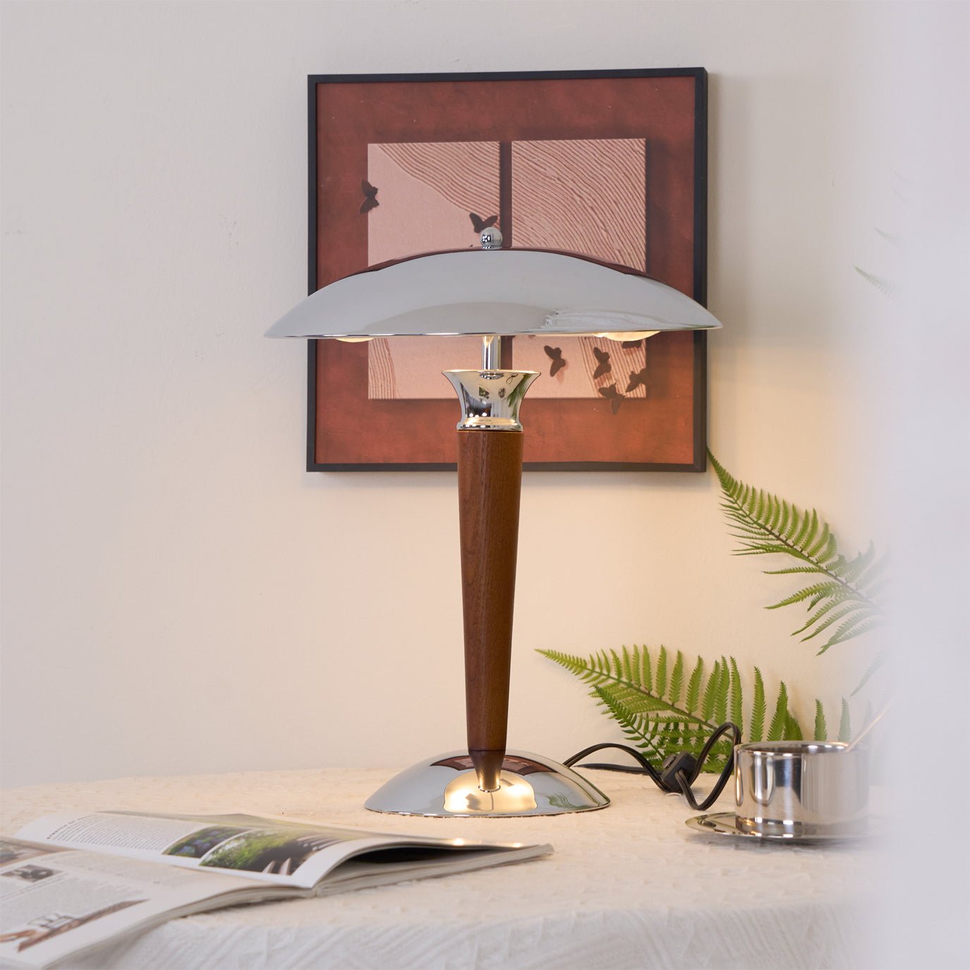 Helmet Table Lamp