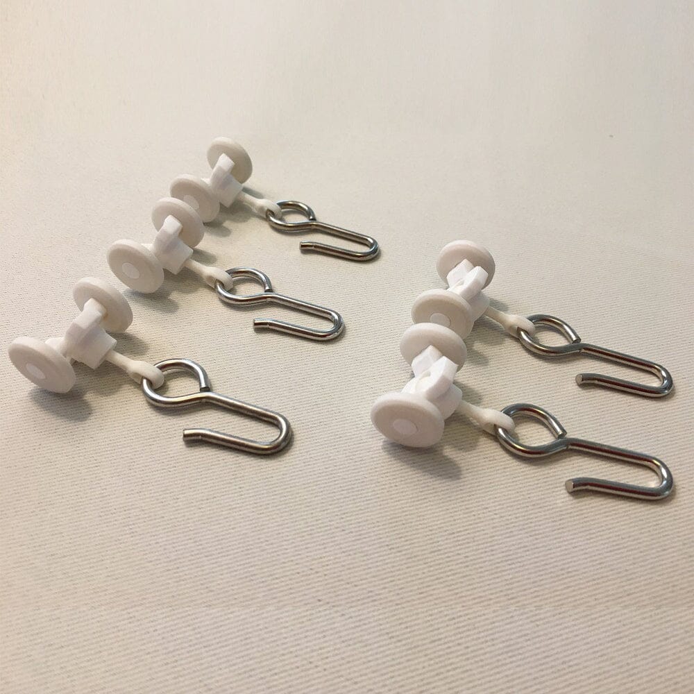 Ceiling Track Accessories: Curtain Track Hooks, Roller Hooks