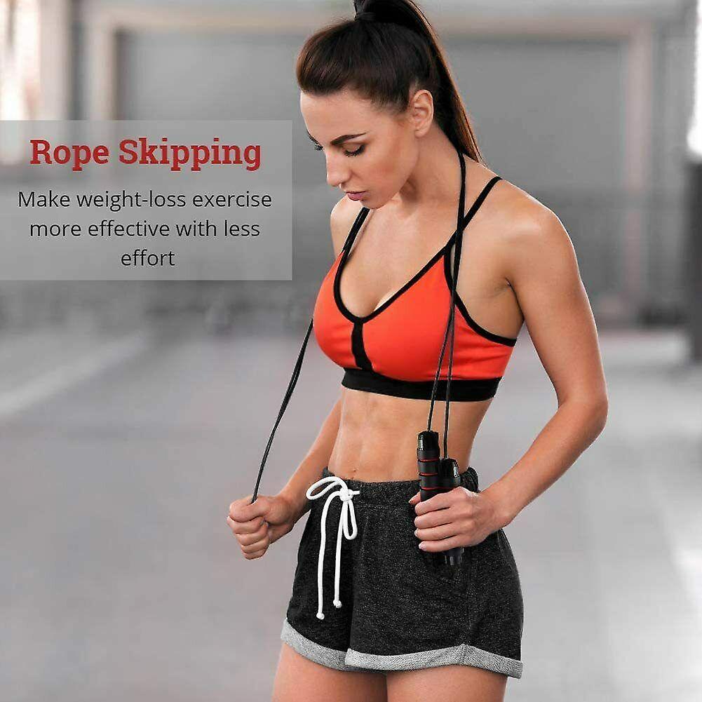 Jump Rope Gym Aerobic Exercise Boxing Skipping Adjustable Bearing Speed Fitness Xh