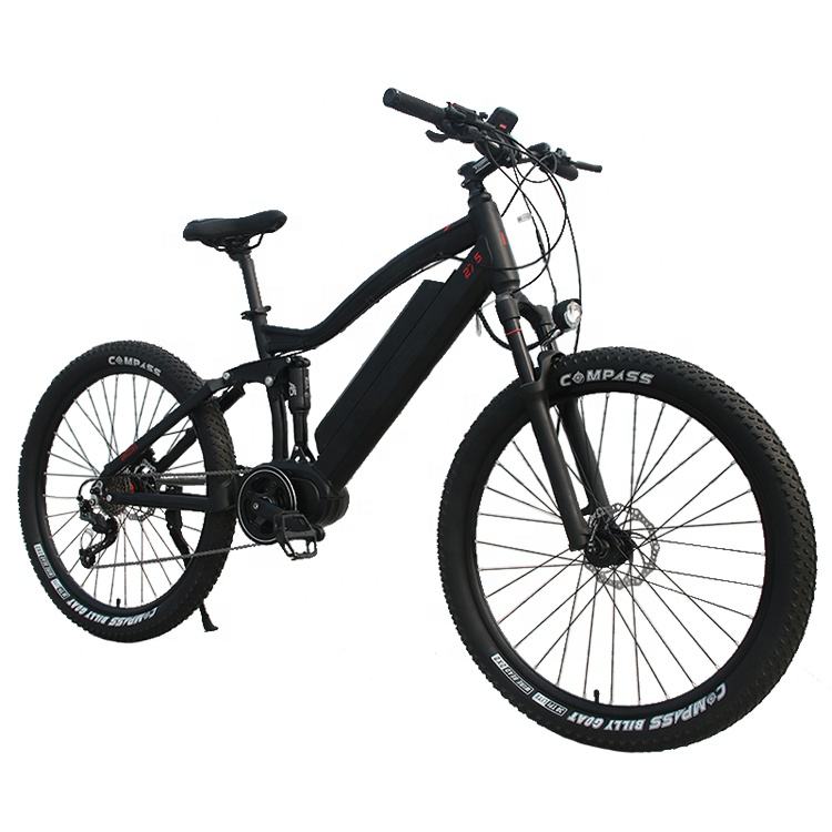 Wholesaler 27.5 inch mid drive 350w 13Ah motor high quality mtb 48v mountain aluminum alloy e bicycle electric bike e bike