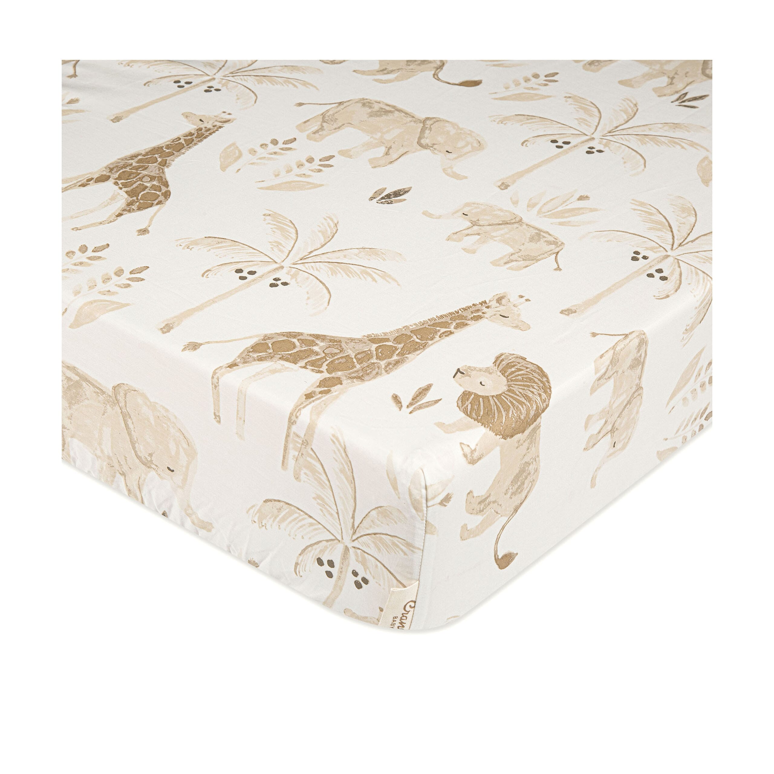 Crane Baby Crib Sheet