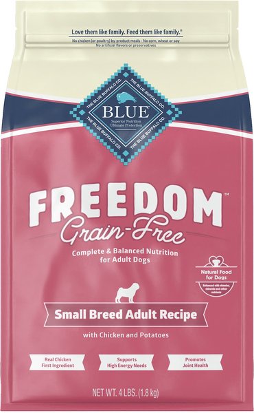 Blue Buffalo Freedom Small Breed Adult Chicken Recipe Grain-Free Dry Dog Food