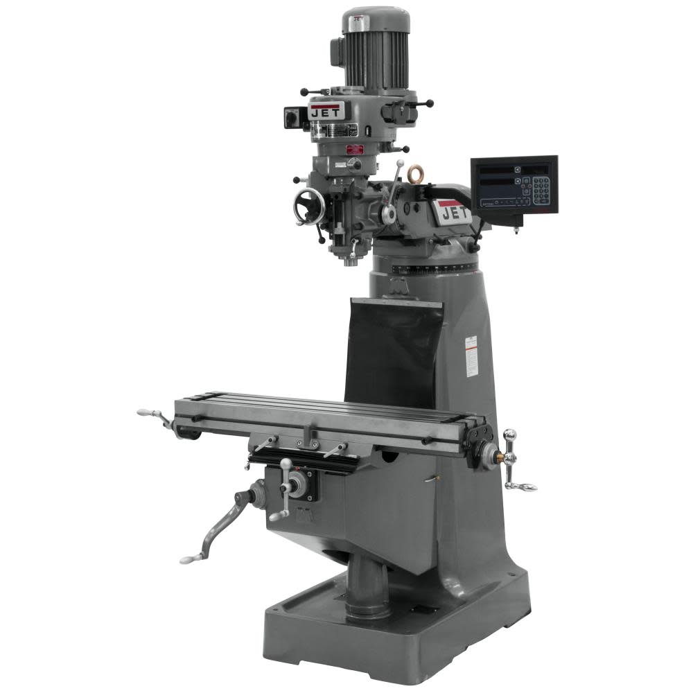 JTM-1 Mill with 3-Axis Newall DP700 Dro ;