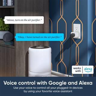 WYZE Wi-Fi Smart Plug (2-Pack) WLPP1CFH