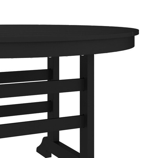 Commercial Grade IndoorOutdoor Adirondack Style Table