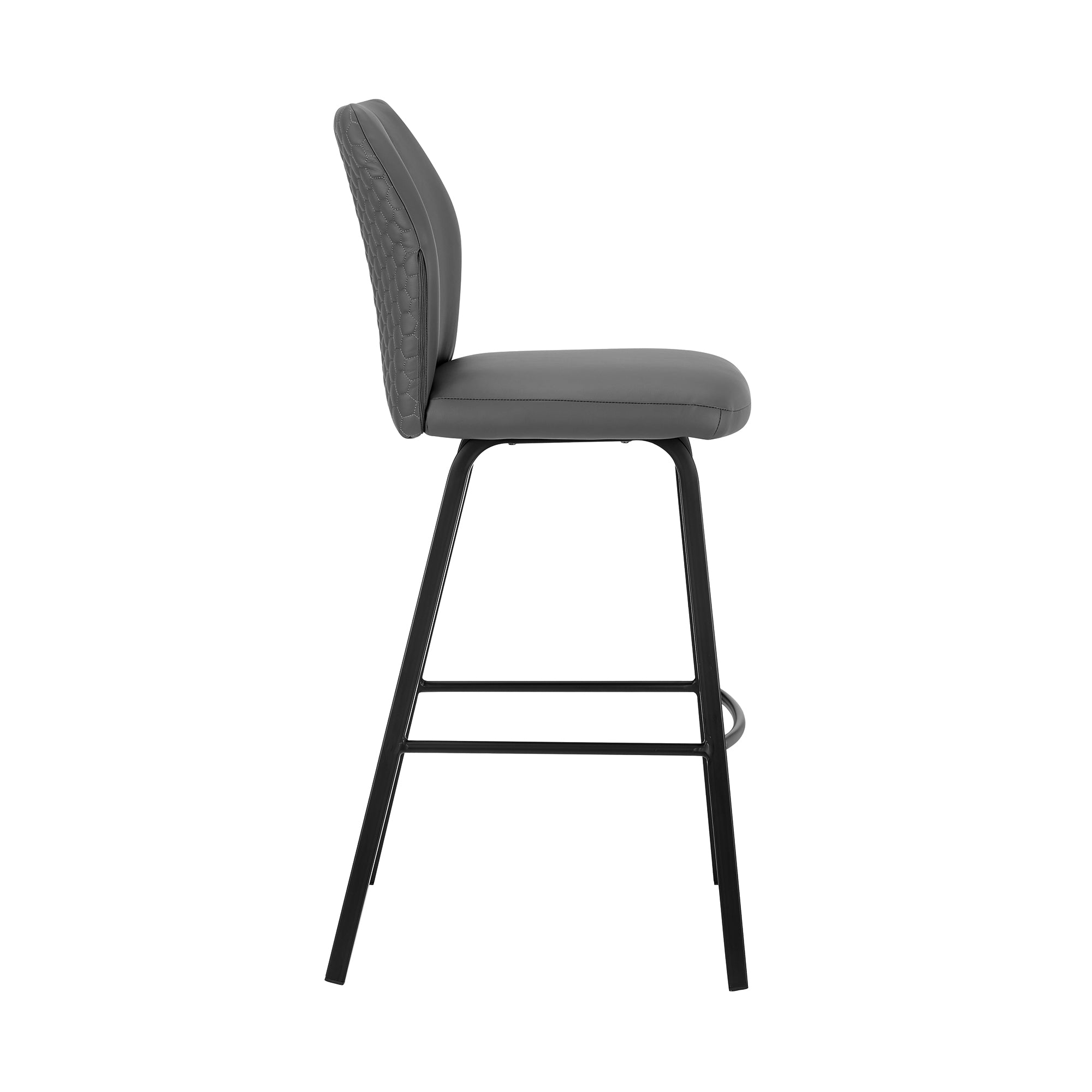 Armen Living Tandy Bar Stool， Gray