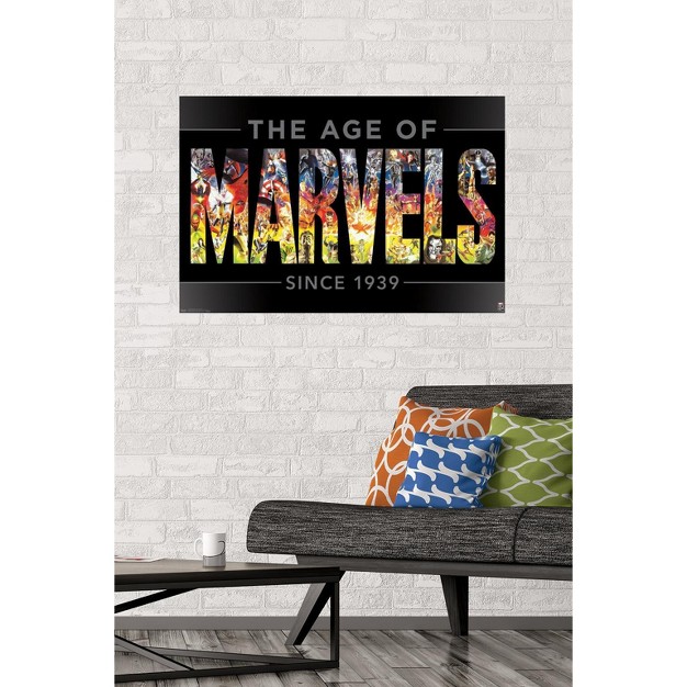 Trends International Marvel Comics Marvel 80th Anniversary Age Of Marvels Unframed Wall Poster Prints