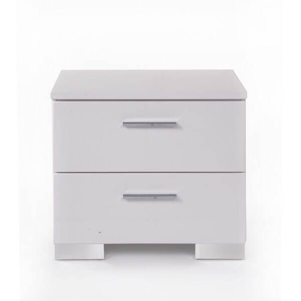 White Lorimar Nightstand - - 12299880