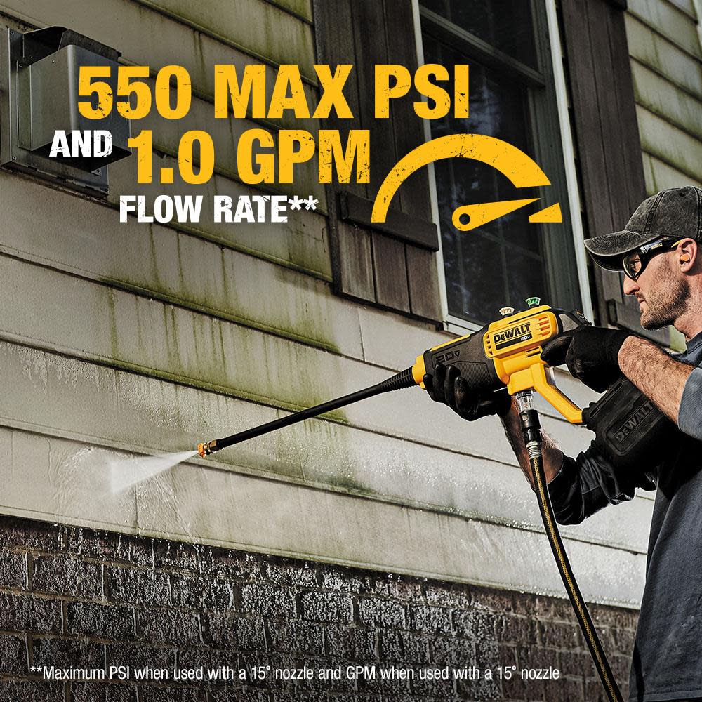 20V Max 550 PSI Power Cleaner (Tool Only) ;