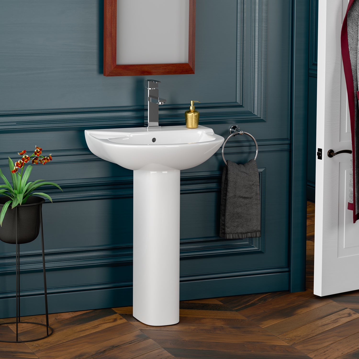 Anabel 555 Pedestal Lavatory