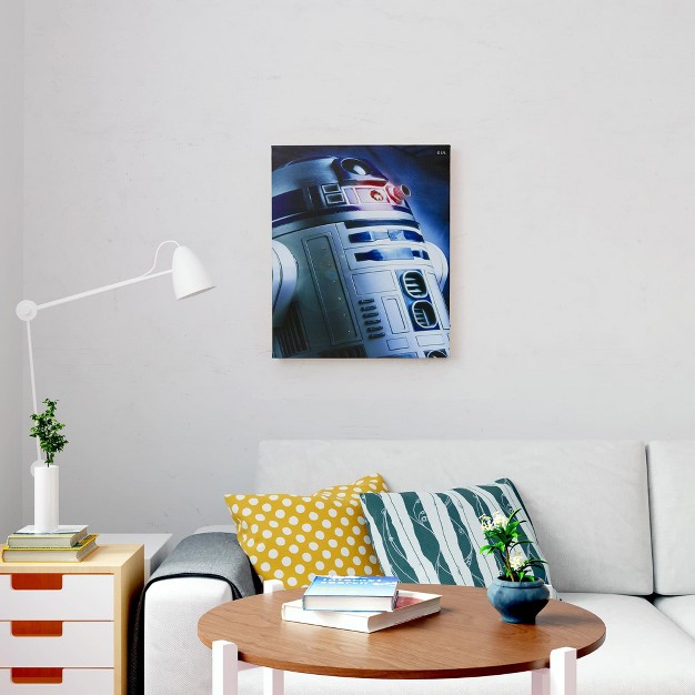 Seven20 Star Wars Illuminated Canvas Art 23 9 x19 9 R2d2