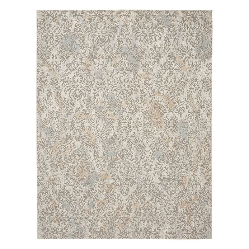 Nourison Soma Contemporary Damask Indoor Rug