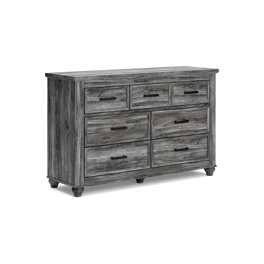 Signature Design by Ashley Thyven Black/Gray 7 Drawer Dresser