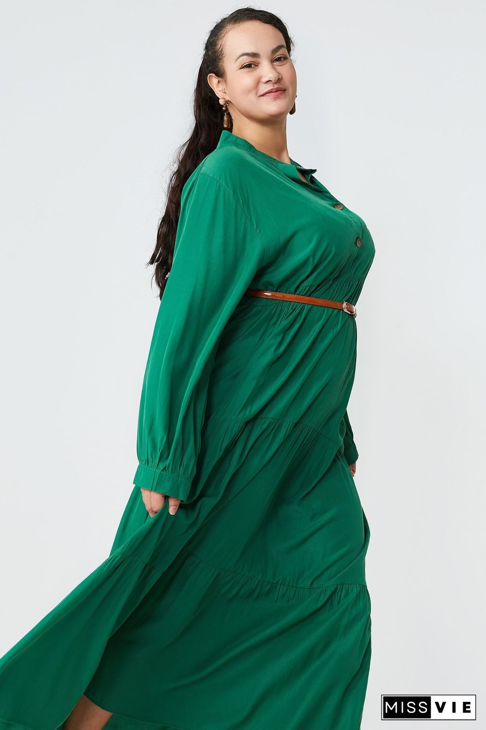 Forest Maxi Dress(Without belt) P12062