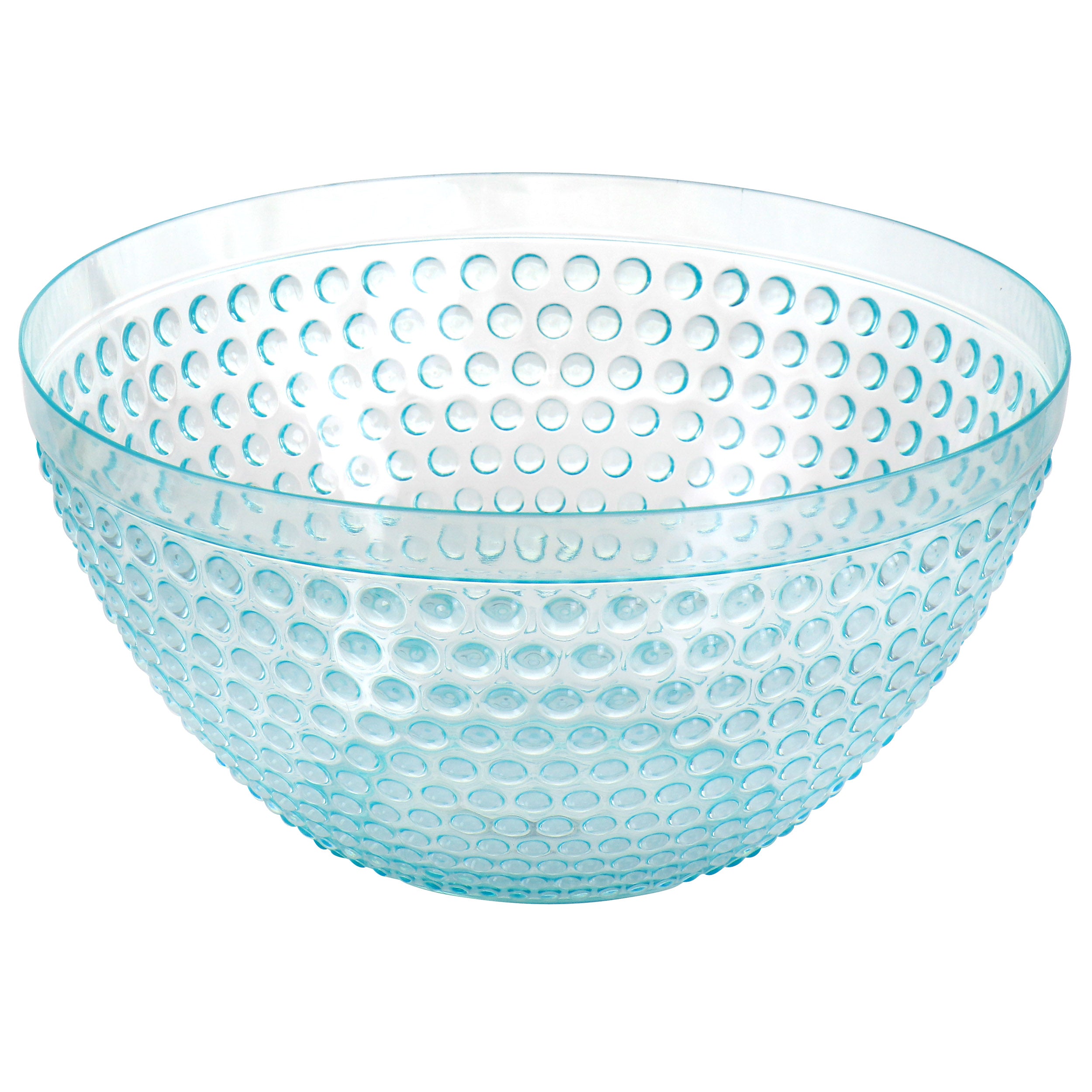 GBS Plastic Bowl Set with Serving Bowl in Light Blue