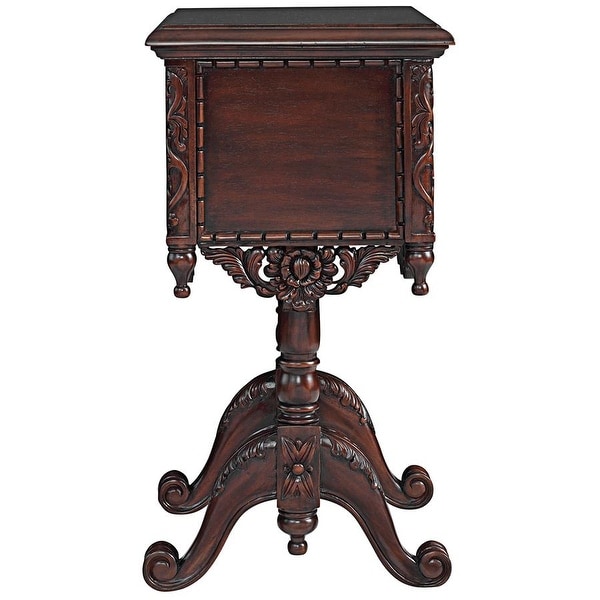 Design Toscano Lady Rebecca Victorian Bedside Table