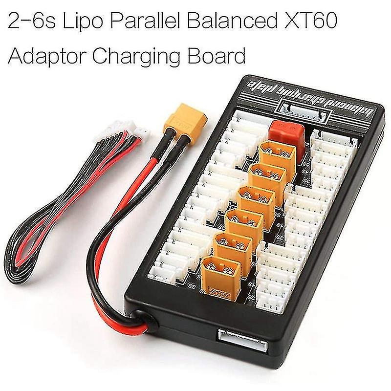 2s-6s Xt60 Plug Parallel Charging Board Para Board，xt60 T