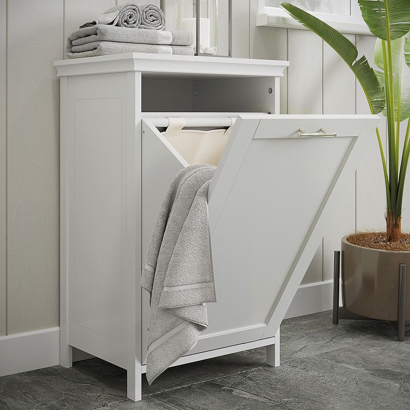 RiverRidge Home Somerset Tilt-Out Laundry Hamper