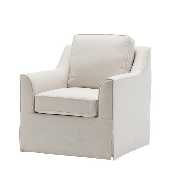 WOVENBYRD Barrel Swivel Chair