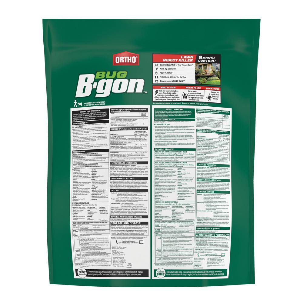 Ortho Bug B-gon Lawn Insect Killer 10 lbs. for Above and Below the Ground 020332005