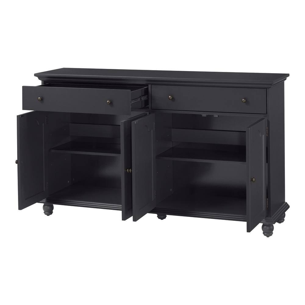 StyleWell Dowden Charcoal Black Buffet JS-3705-B