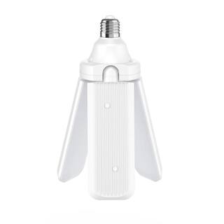 Feit Electric 300-Watt Equivalent Indoor Garage 3-Panel Foldable LED Light Bulb 5000K Daylight (1-Bulb) ADJ40005KLED