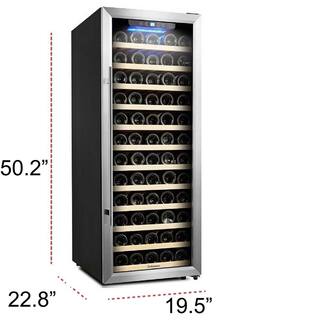 Kalamera 80 Bottle Single Zone Freestanding Compressor Wine Cooler KRC-85SZF