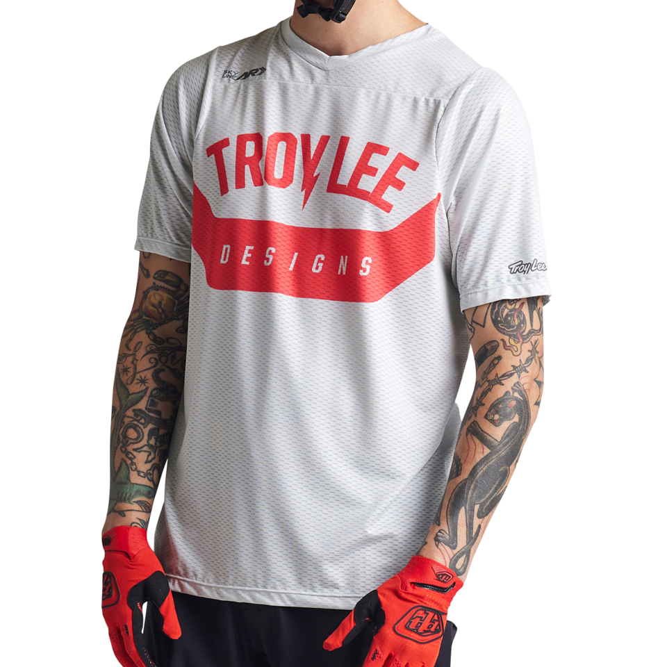 Troy Lee Designs Skyline Air Short Sleeve MTB Jersey - Air Core - Cement