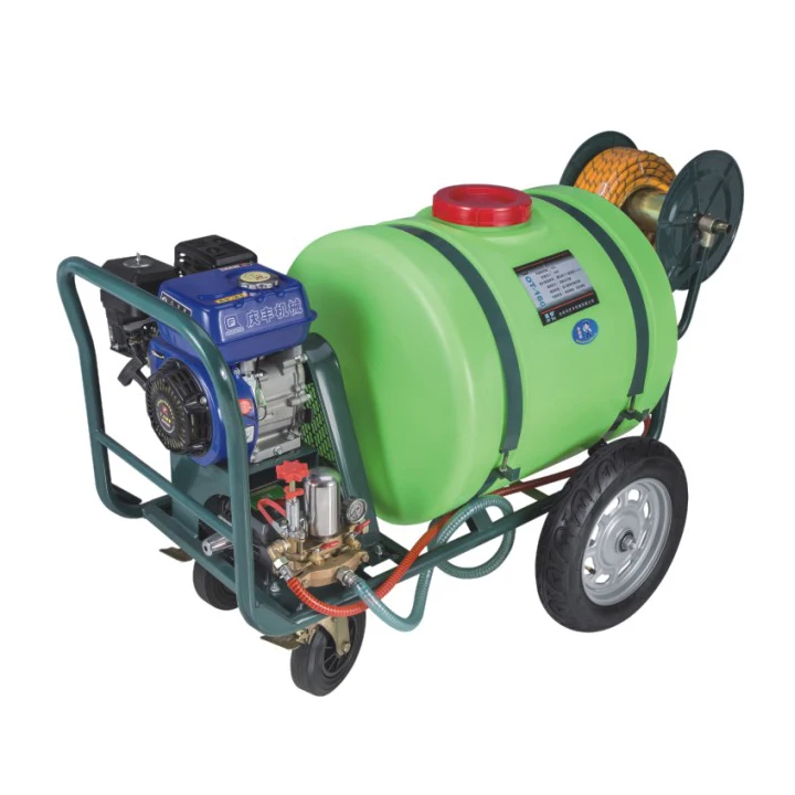 Agricultural mobile 160L garden power sprayer piston pump with trailer