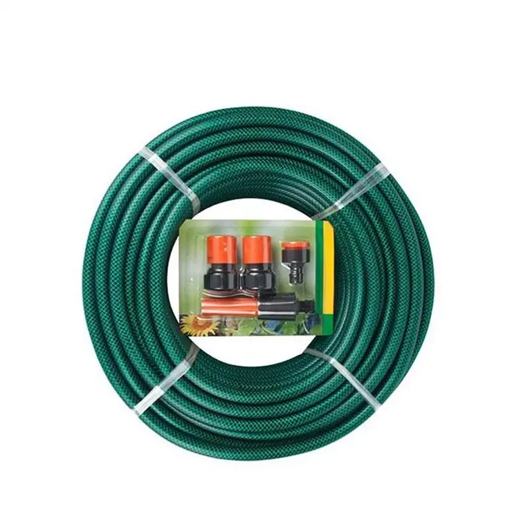 Hongkai Braided PVC Garden Hose Fiber Reinforced PVC Garden Water Irrigation Hose