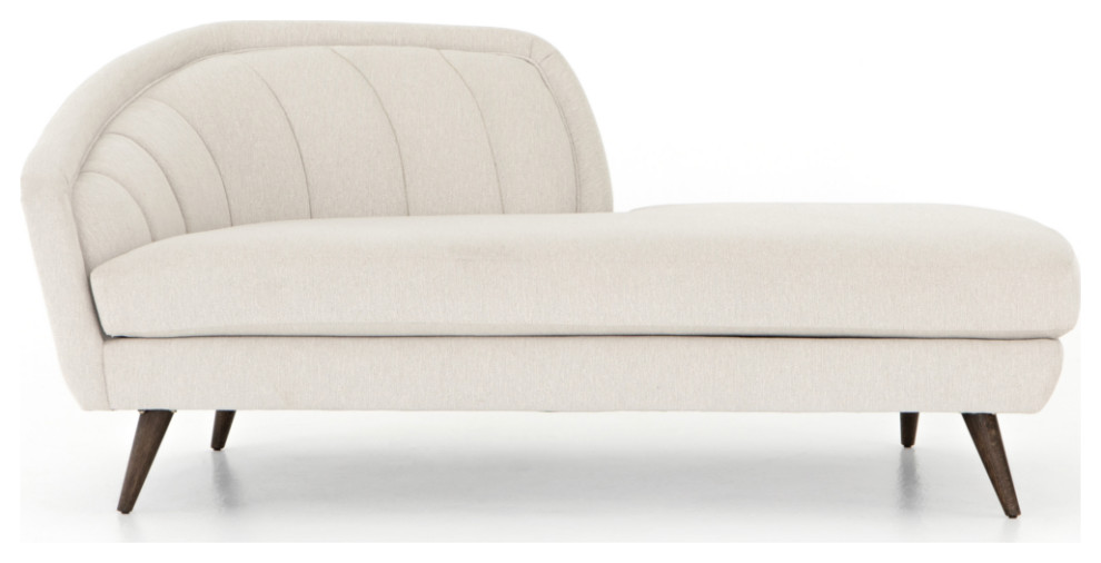 Rayen Left Arm Facing Chaise   Midcentury   Indoor Chaise Lounge Chairs   by Marco Polo Imports  Houzz