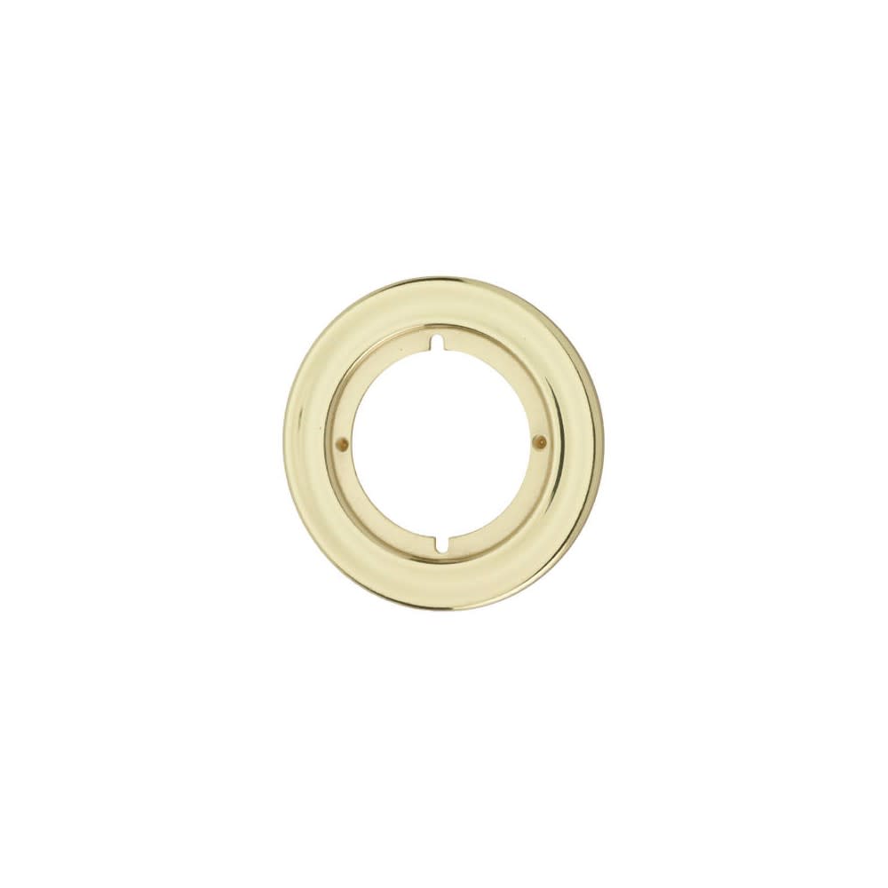 Kwikset Polished Brass Door Knob Round Trim Rosette 1pk ;