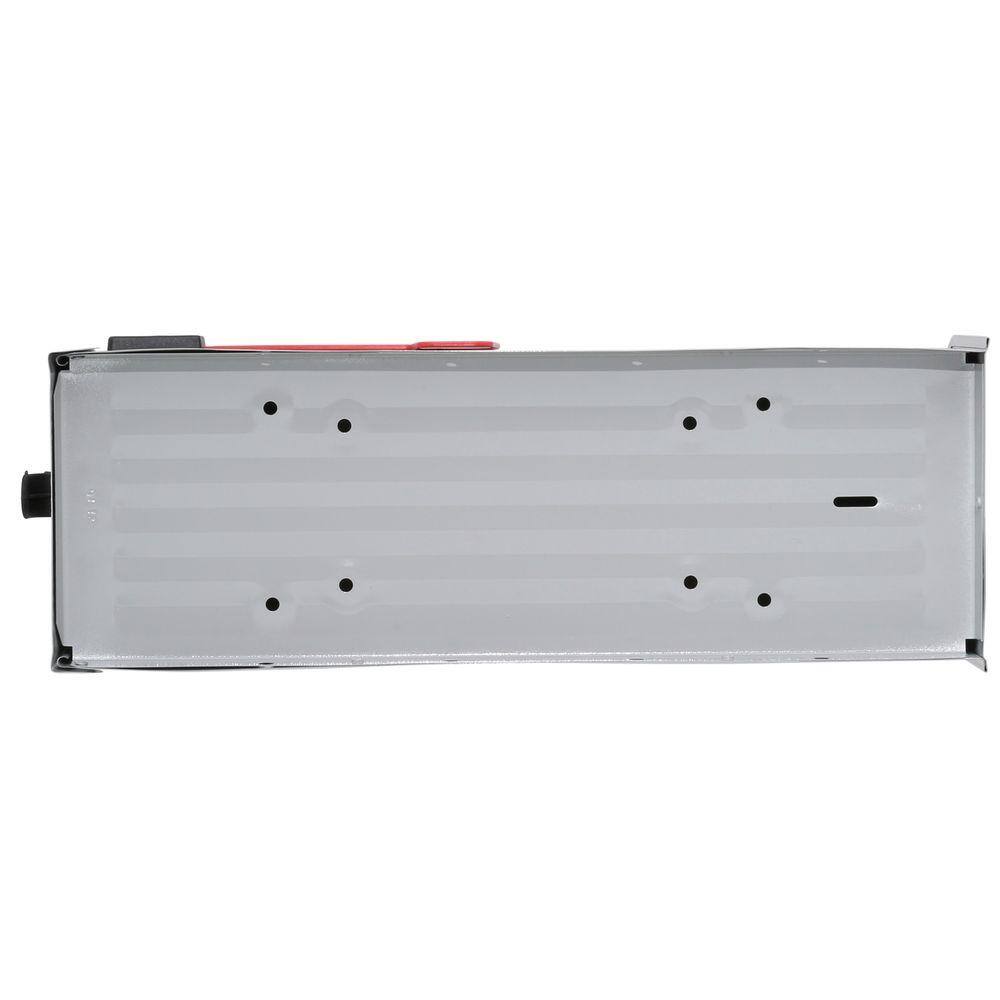 Architectural Mailboxes Grayson Gray Medium Steel Post Mount Mailbox ST1000AM