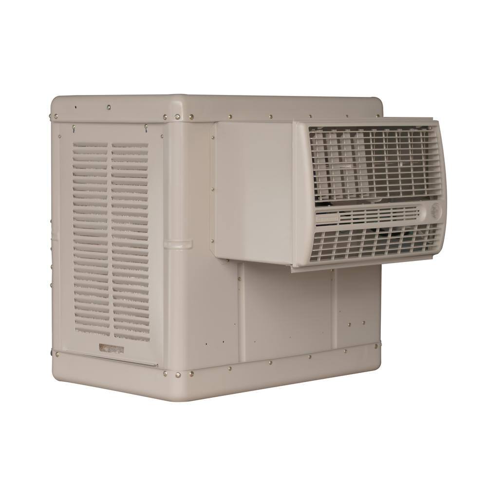 Champion Cooler 3300 CFM 2-Speed Window Evaporative Cooler for 900 sq. ft. (with Motor and Remote Control) RWC35