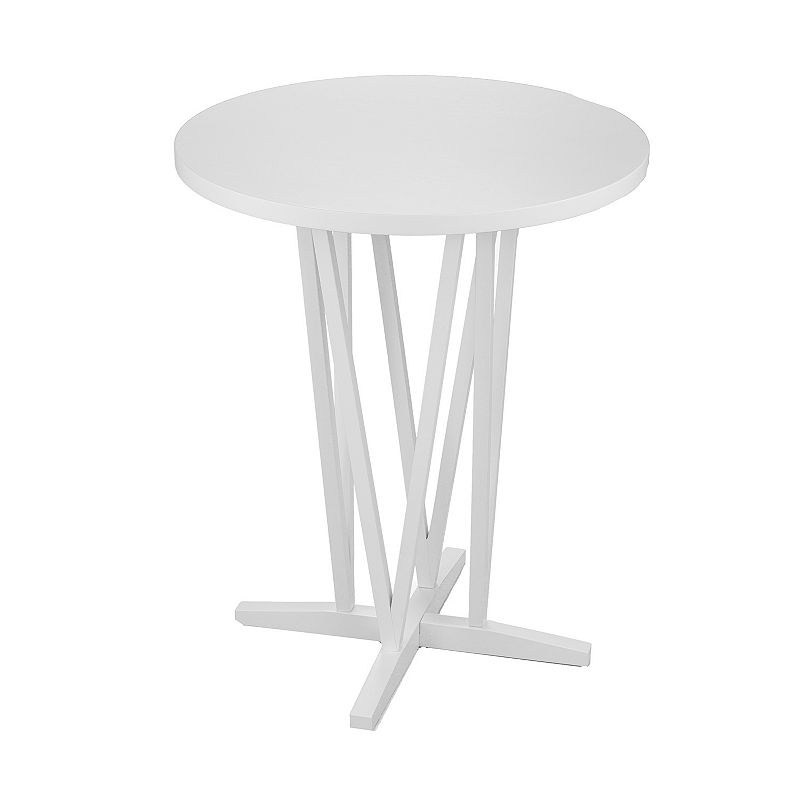 Southern Enterprises Devon White Bar Table