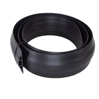 LINE BOSS 10 ft. x 3.5 in. Industrial Grade 3-Channel Wire Cord and Cable Protector 3.5 in. x 10 ft. 6300-10C