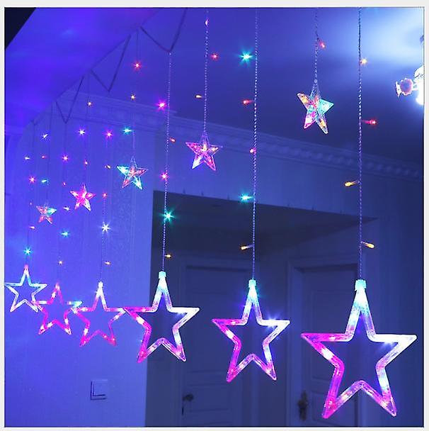 3m Led String Lights Star Curtain Lights Christmas Decoration