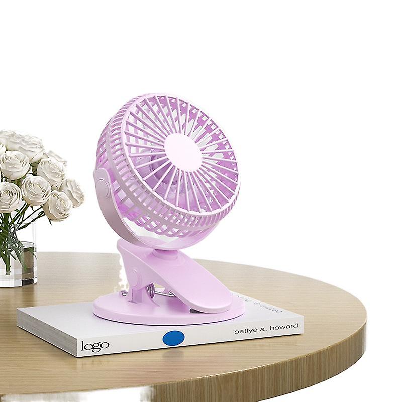 Clip-on Fan Mini Rechargeable Clip-on Mute High Wind