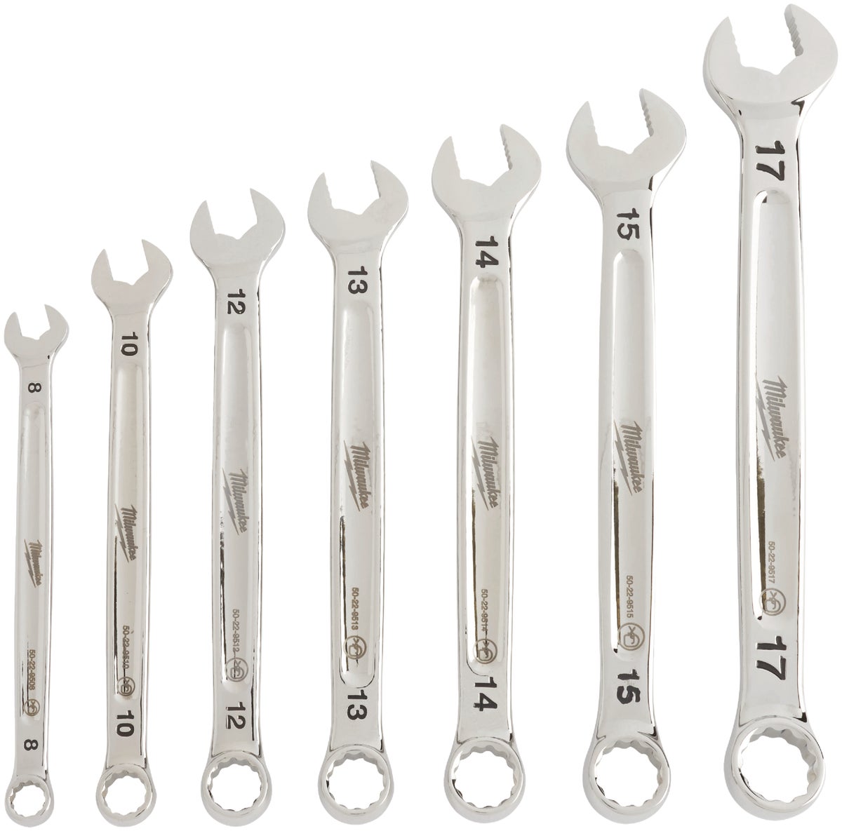 MW 7-Piece Metric Combination Wrench Set