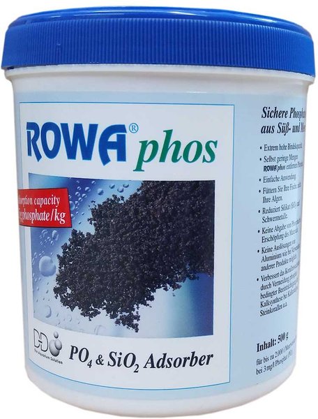 Rowa phos PO4 and SiO2 Aquarium Phosphate Absorber