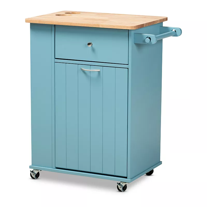 Baxton Studio Liona Kitchen Cart