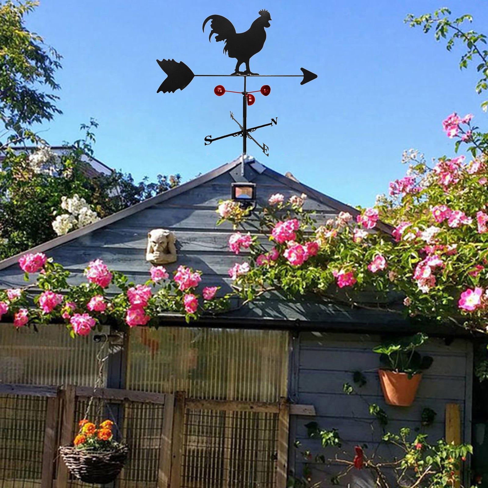 Shape Weathervane Wind Direction Barn Ornament