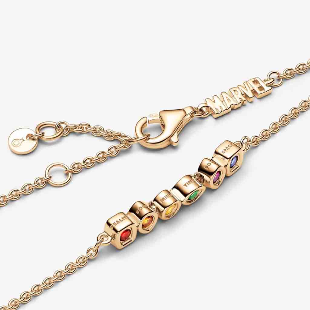 PANDORA  Marvel The Avengers Infinity Stones Chain Bracelet