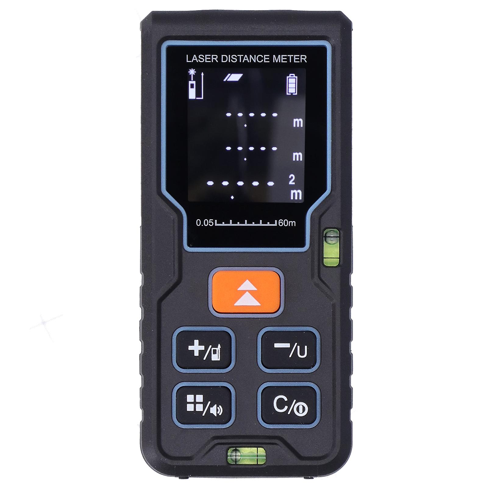 S60 Laser Rangefinder With Backlight Handheld Electronic Infrared Distance Meter 0.0560m