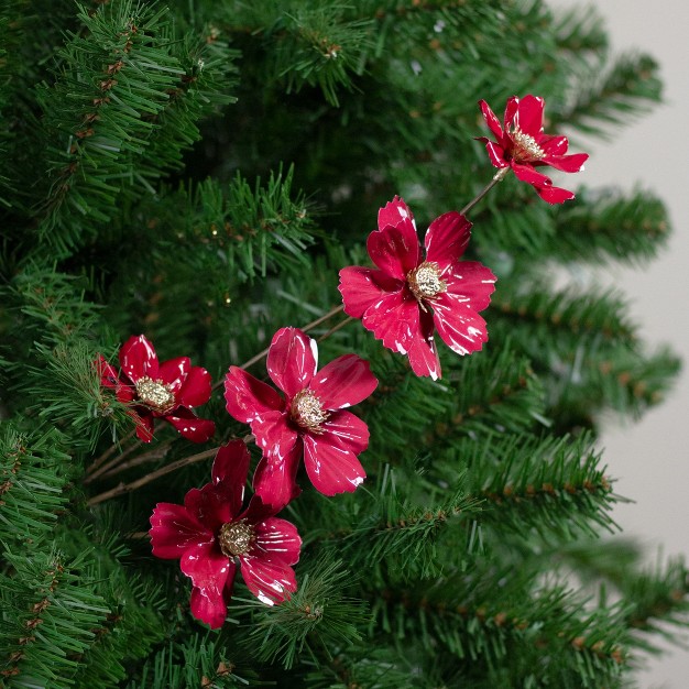 Pink Cosmos Artificial Christmas Flower Stem