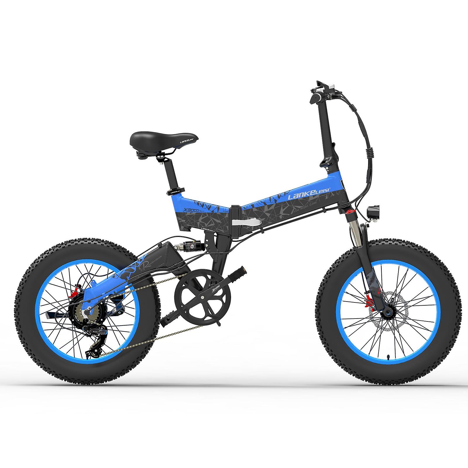 Lankeleisi X3000plus Electric Bike Blue