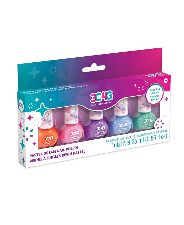 Make It Real 3C4G: Pastel Dreams Nail Polish Set - 5 Bottles